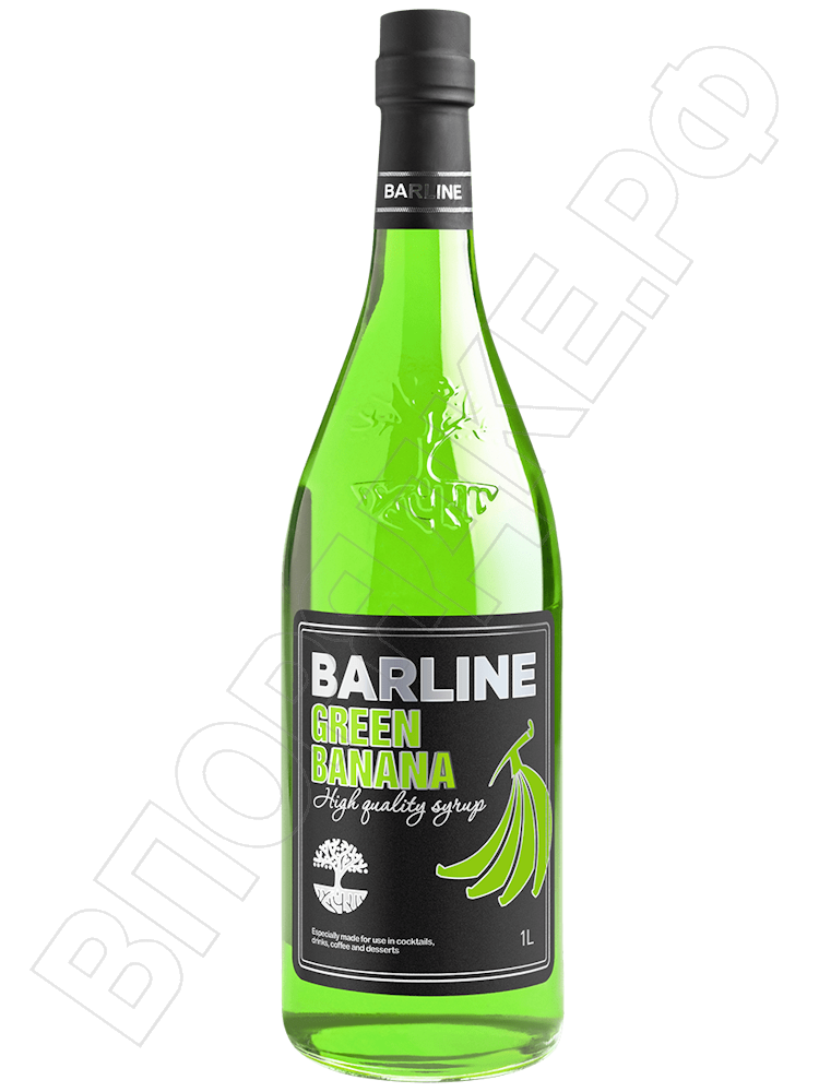 Сироп Barline Банан зеленый, стекло 1л