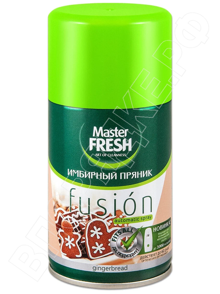 Ос/воз. "Master Fresh" (сменный блок) Имбирный пряник 250мл