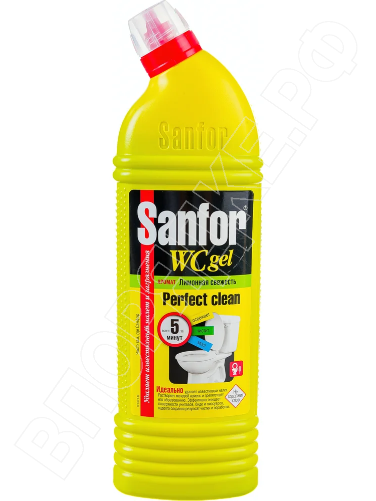 Чистящее средство "Sanfor" 10 в 1 (лимон) 750г
