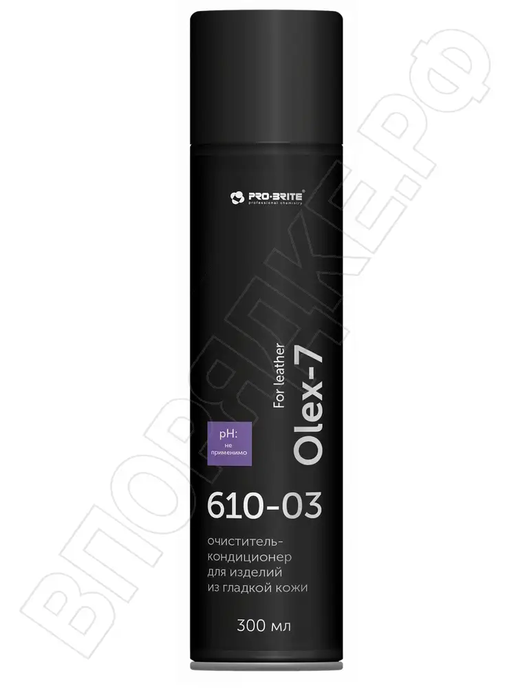Pro brite Olex-7 Очиститель-кондиционер д/кожи, аэрозоль 300мл