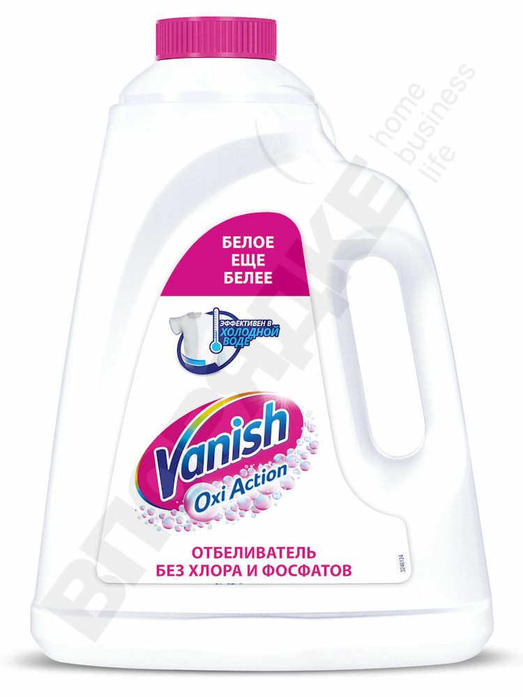 Пятновыводитель жидкий "Vanish" д/белого 1л