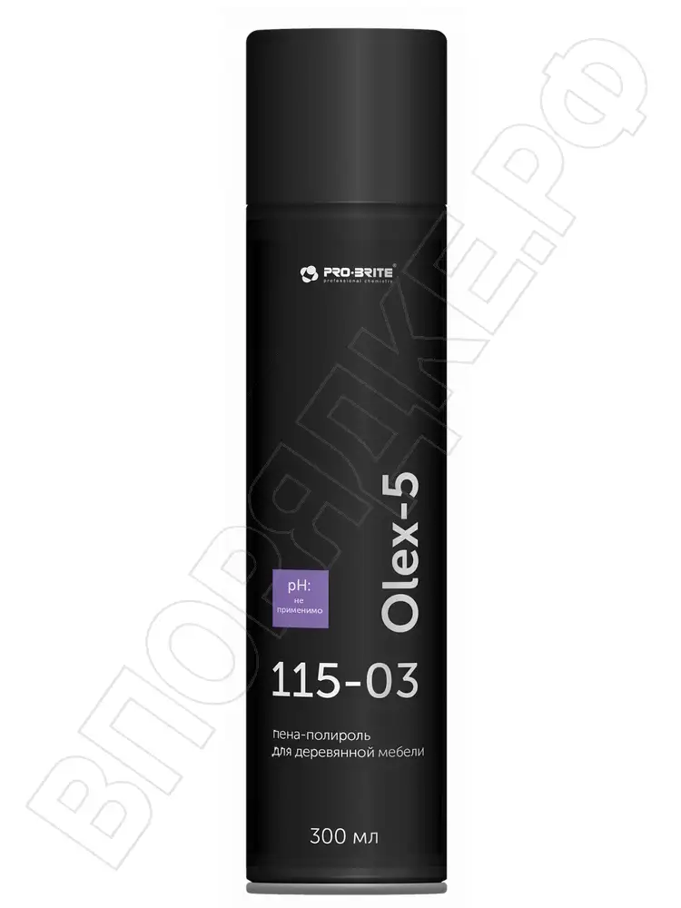 Pro brite Olex-5 Пена-полироль д/деревянной мебели 300мл