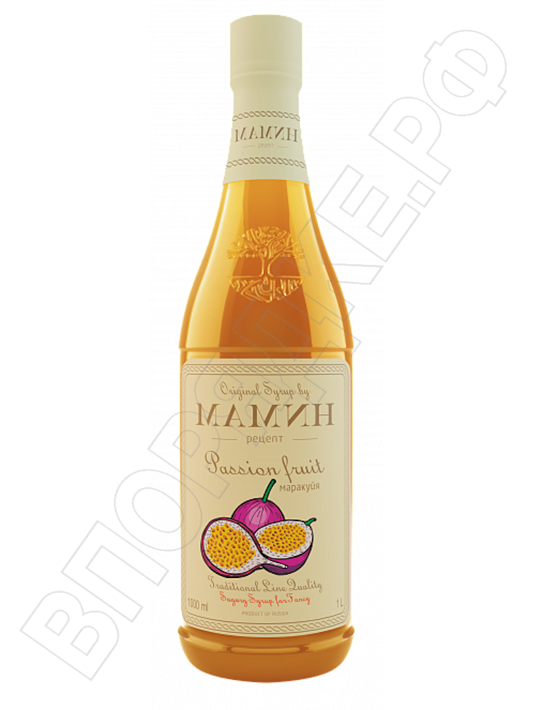 Сироп "Мамин Рецепт" Маракуйя, ПЭТ 1л