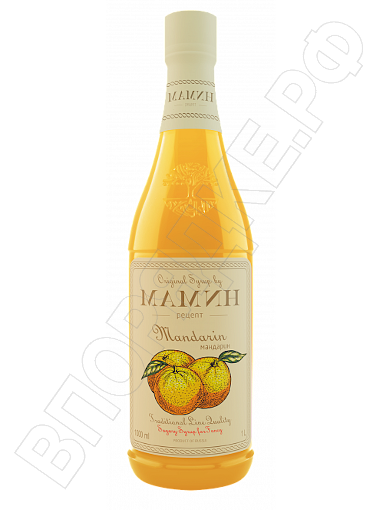 Сироп "Мамин Рецепт" Мандарин, ПЭТ 1л
