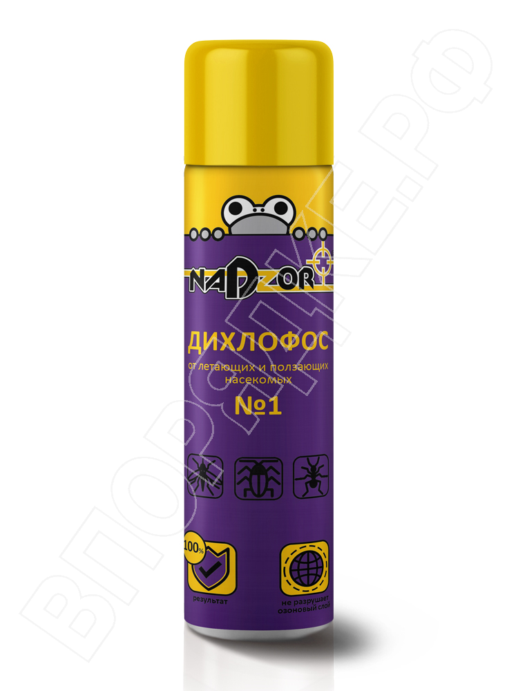 Дихлофос "NADZOR" 200 мл 1 шт