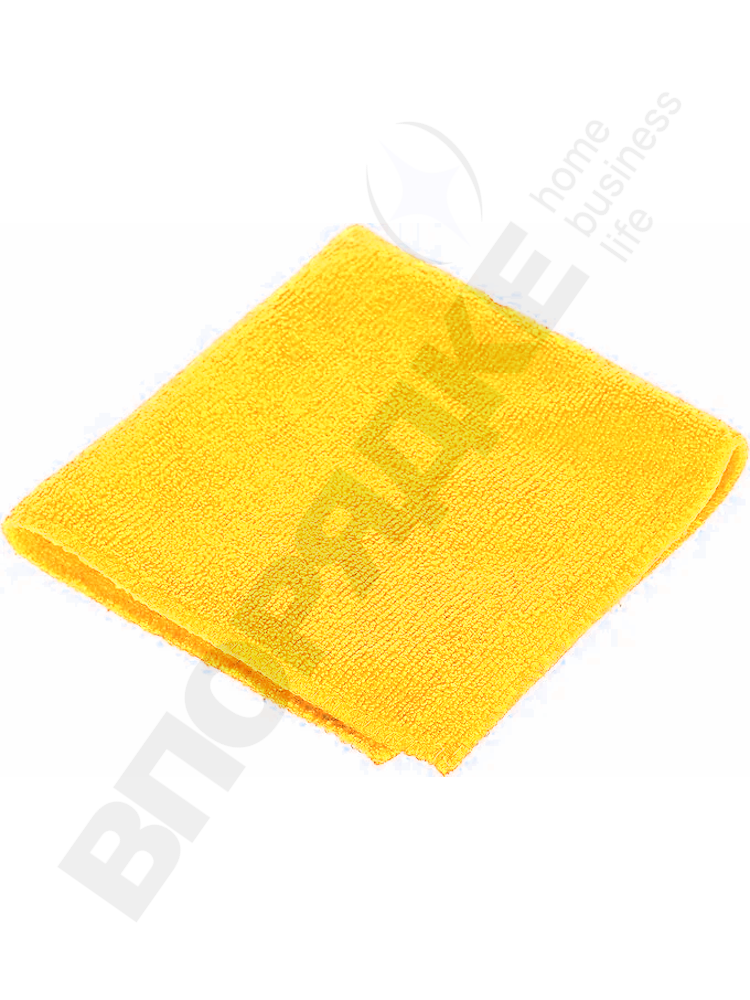 Салфетка из микрофибры 230гр желтая 40*40 1шт