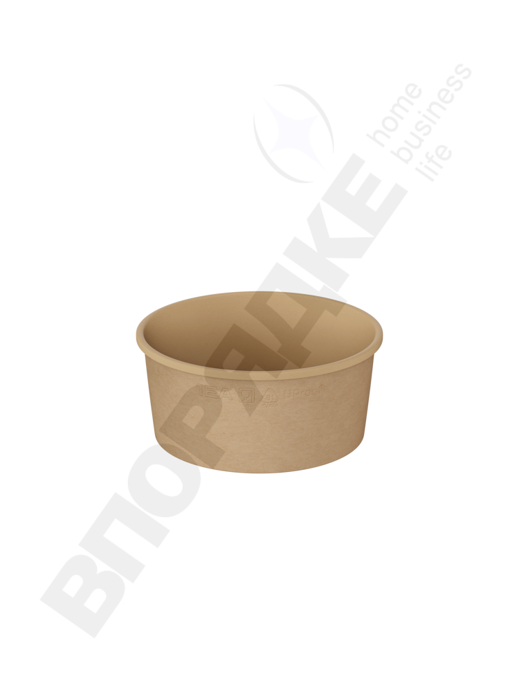 Контейнер д/супа OneBowl UP bottom "1EA" крафт 760мл (300) 25шт/уп
