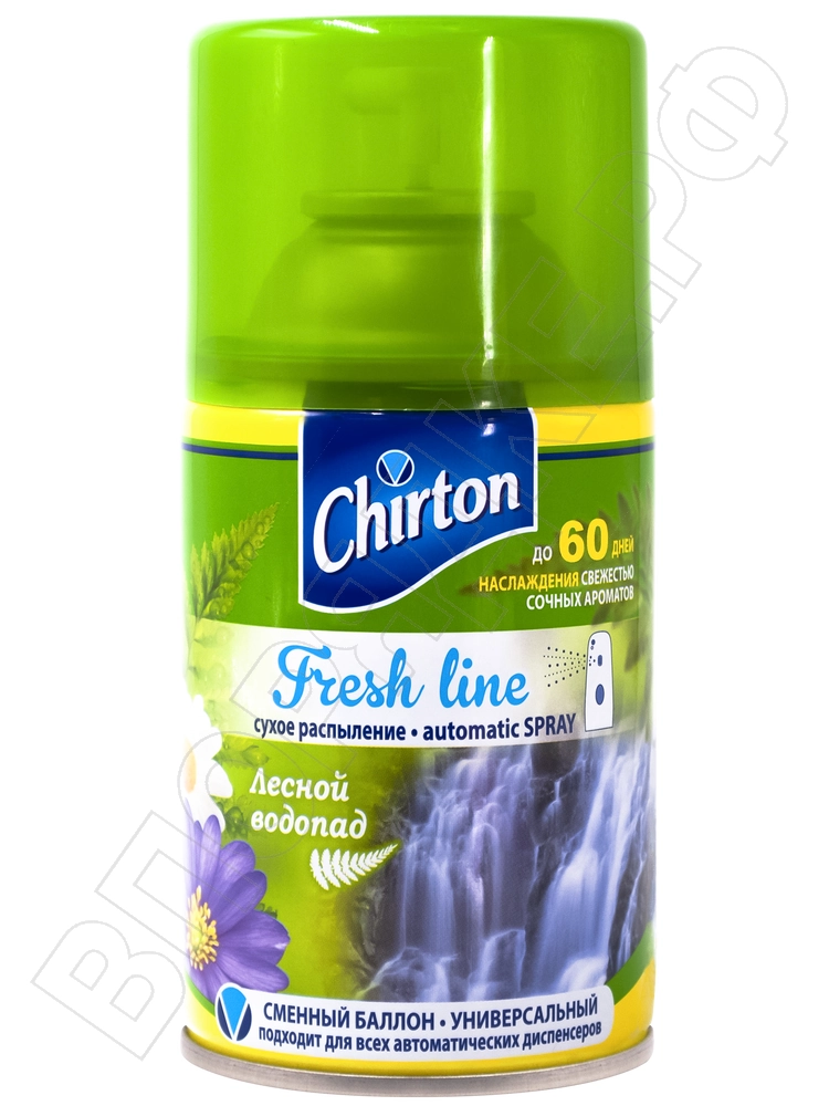 Ос/воз. "Chirton" (сменный блок) Лесной водопад 250мл.
