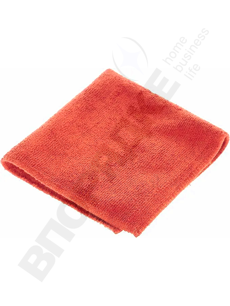 Салфетка из микрофибры 230гр красная 40*40 1шт