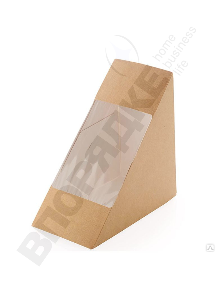 Упаковка д/сэндвича "DoECO Sandwich 60" крафт (800) 50шт/уп