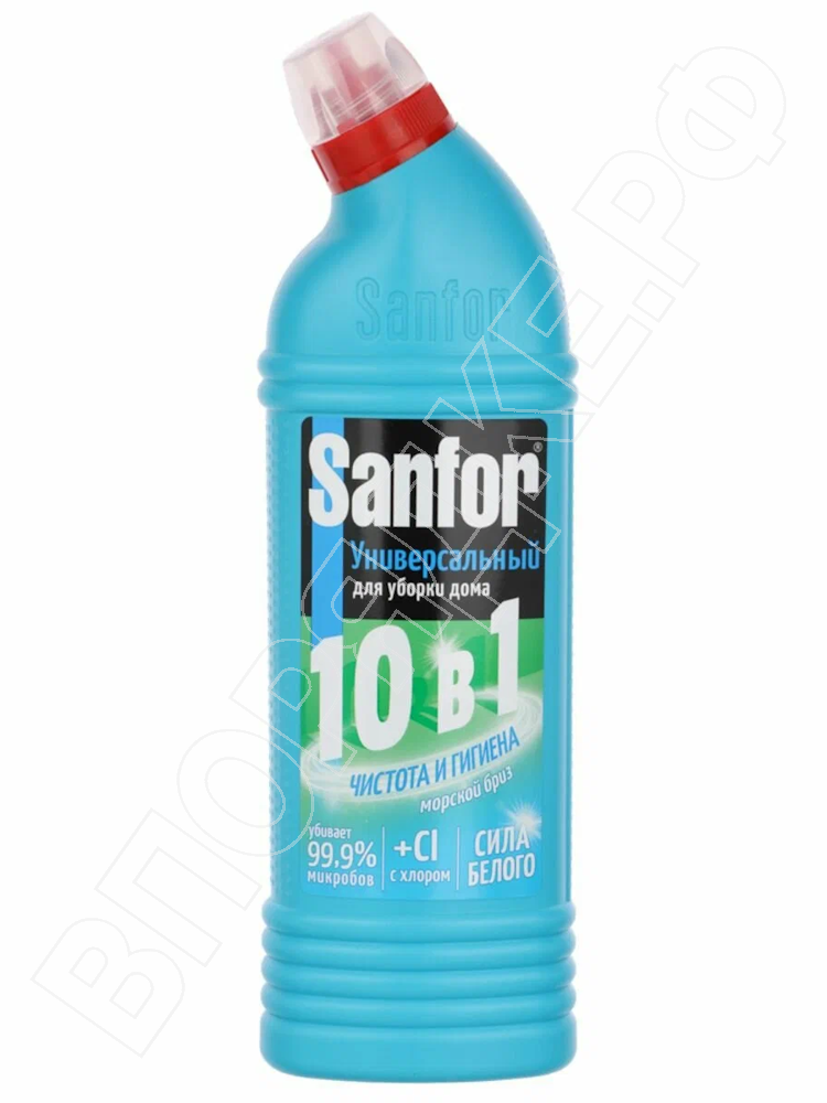 Чистящее средство "Sanfor WC gel" Морской бриз 750г