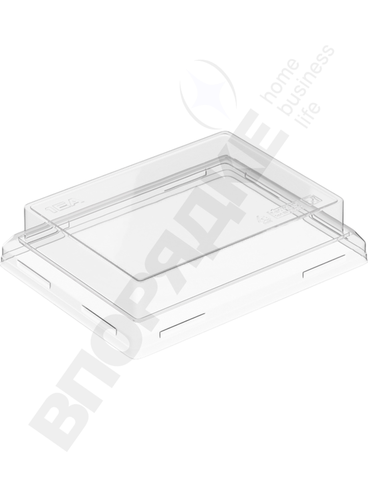 Крышка д/контейнера OneClick lid 400 "1EA" 20мм прозрачная (600) 50шт/уп