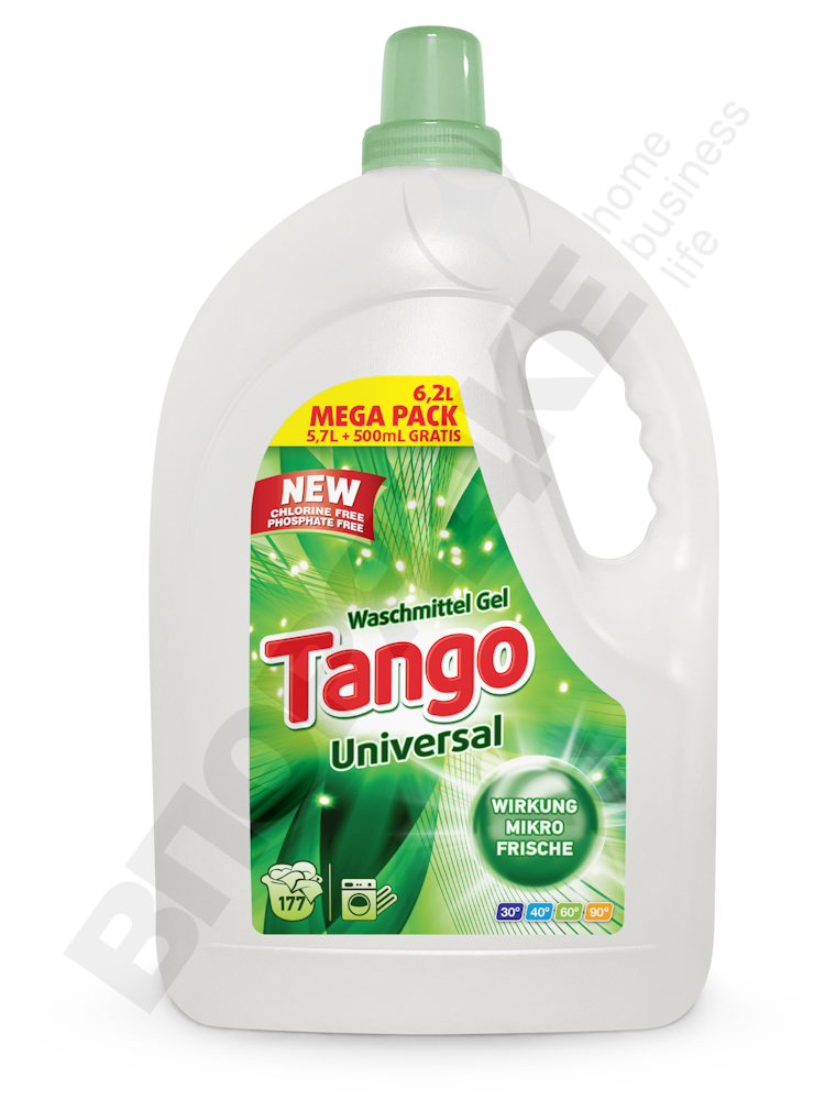 Средство д/стирки гель "Tango" универсал 6,2л