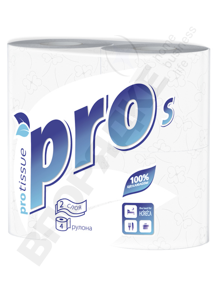 Туал.бум."Protissue" Comfort С177 белая 2сл. 18м (24) 4рул/уп