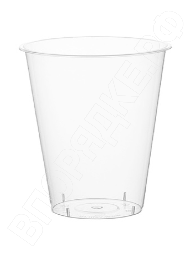 Стакан ПЭТ 375мл "Bubble Cup" матовый ВЗЛП 25шт/уп