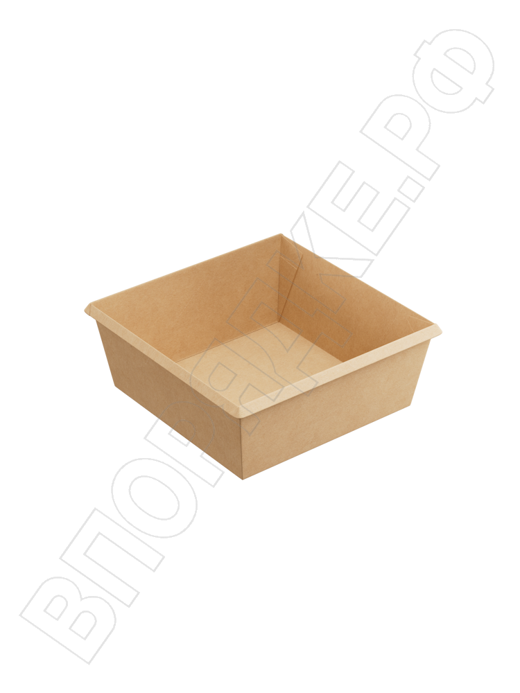 Контейнер OneClick bottom "1EA" крафт 1250мл (300) 50шт/уп