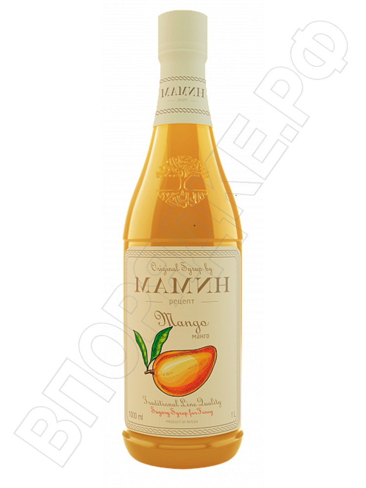 Сироп "Мамин Рецепт" Манго, ПЭТ 1л
