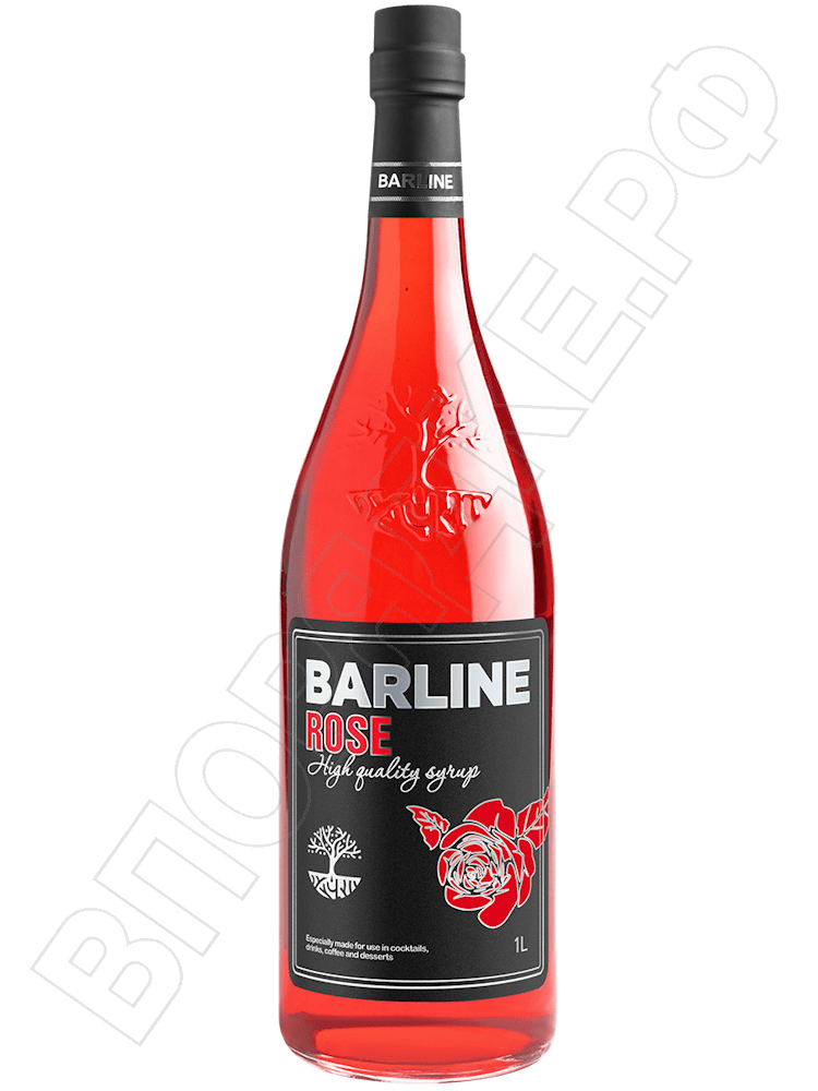 Сироп Barline Роза, стекло 1л