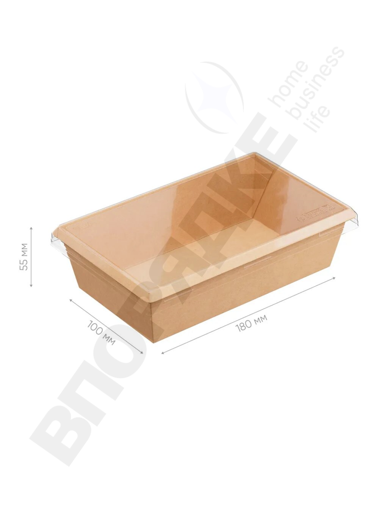 Контейнер OneClick bottom "1EA" terma 800мл (300) 50шт/уп
