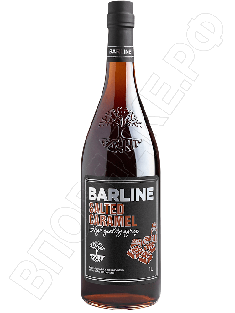 Сироп Barline Солёная карамель, стекло 1л