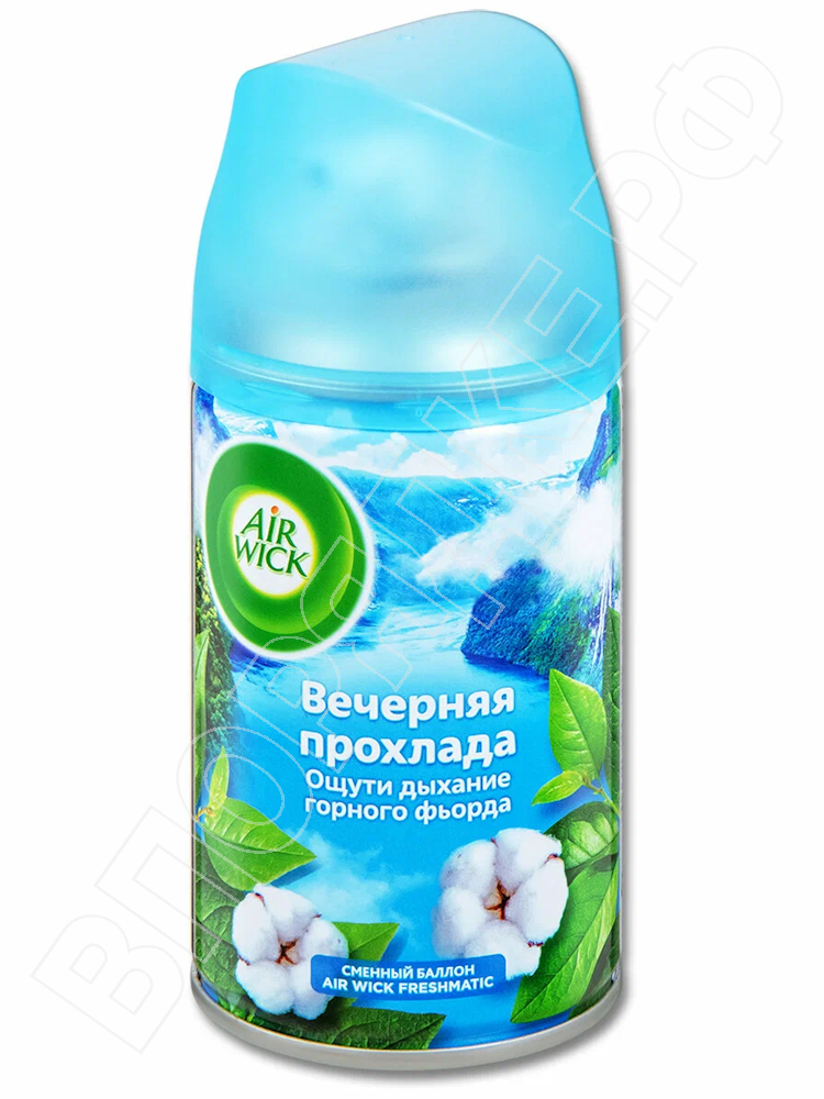 Ос/воз. "AirWick" (сменный блок) Вечерняя прохлада 250мл.