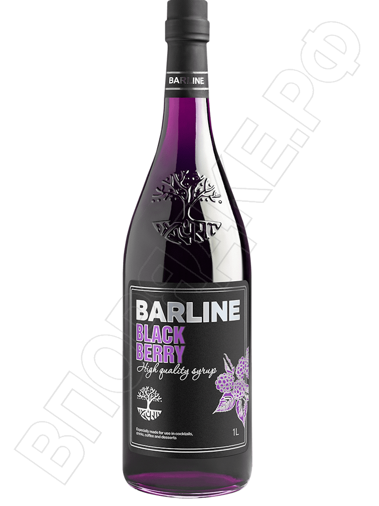 Сироп Barline Ежевика, стекло 1л