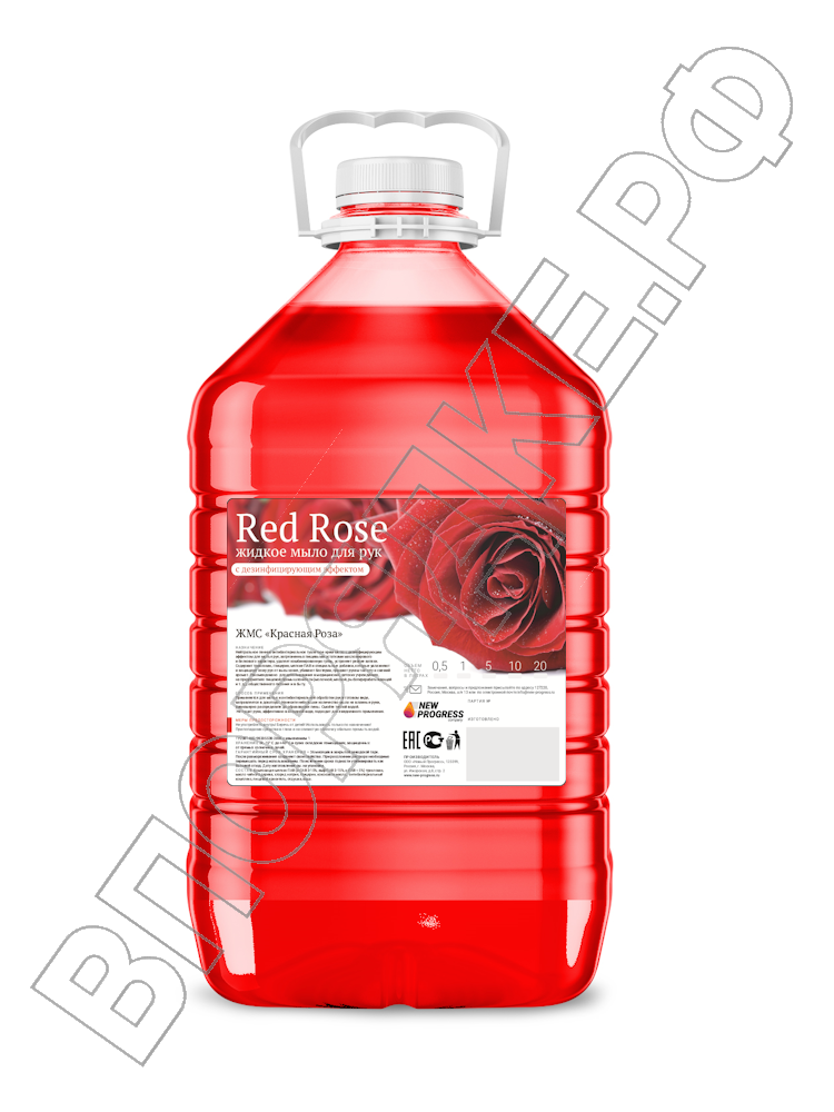 ЖМС "Red Rose" мыло с триклозаном 5л
