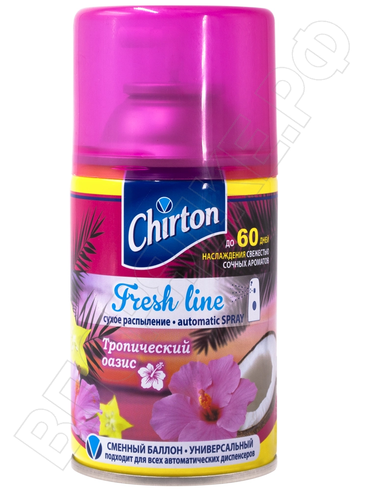 Ос/воз. "Chirton" (сменный блок) Тропический оазис 250мл.