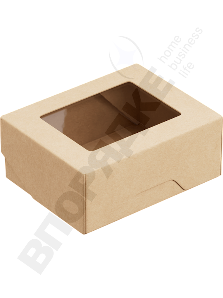 Контейнер OneBox "1EA" крафт 350мл 80*100*40мм (600) 25шт/уп