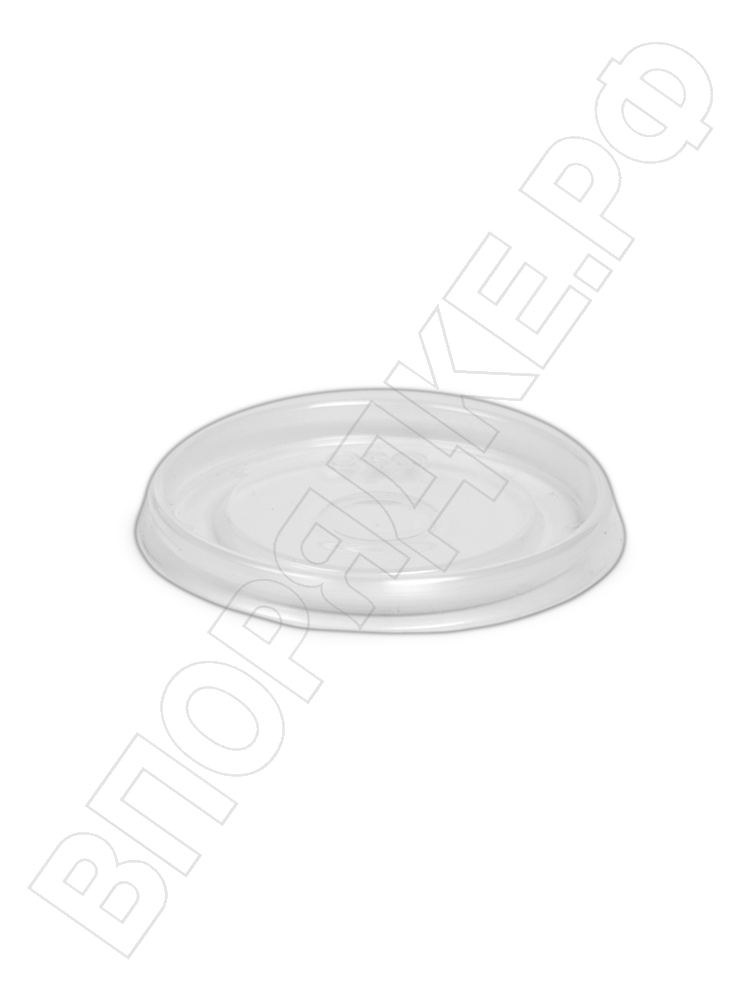 Крышка плоская PP для "OSQ Round bowl (300/400/500)" (600) 30шт/уп