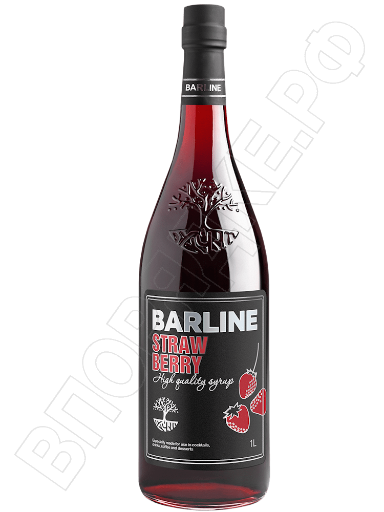 Сироп Barline Клубника, стекло 1л