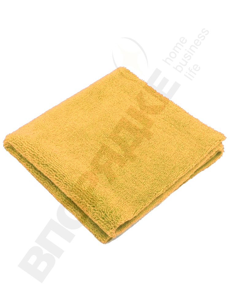 Салфетка из микрофибры 300гр желтая 40*40 1шт