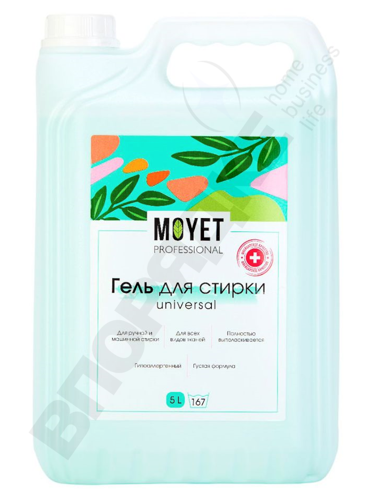 Средство для стирки, гель "MOYET" universal 5л