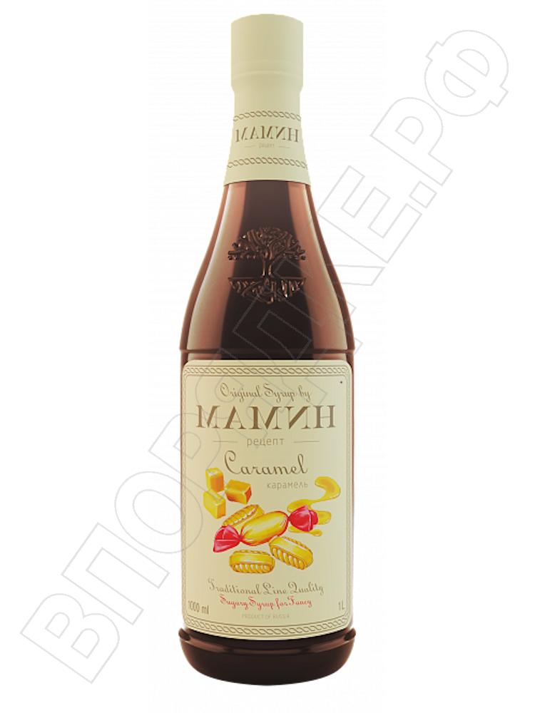 Сироп "Мамин Рецепт" Карамель, ПЭТ 1л