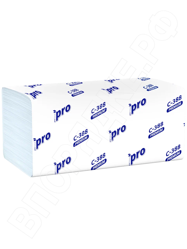 Полотенца V-сложение "Protissue" C388 3сл 180л/1уп