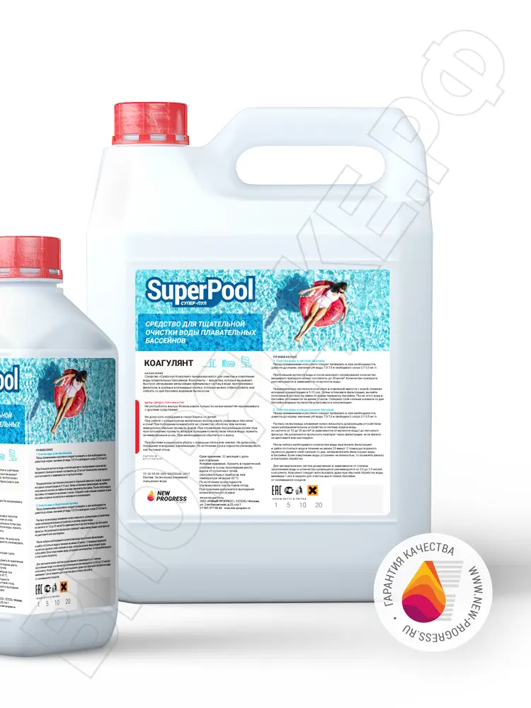 ЖМС-SuperPool Коагулянт 5л