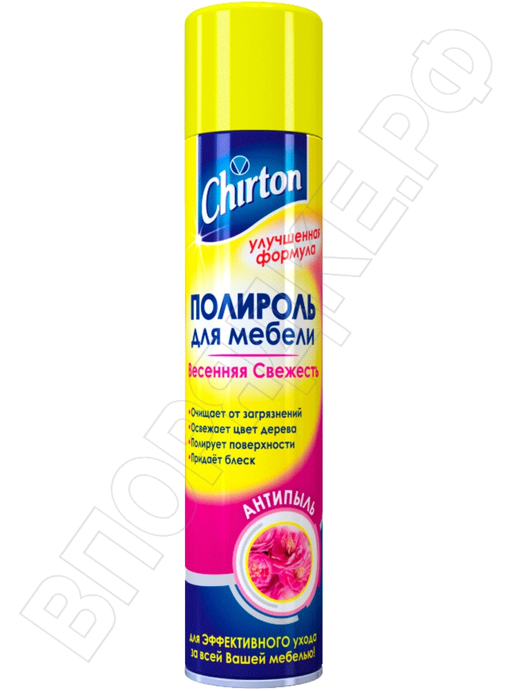 Полироль "Chirton" Весенняя свежесть 300мл.