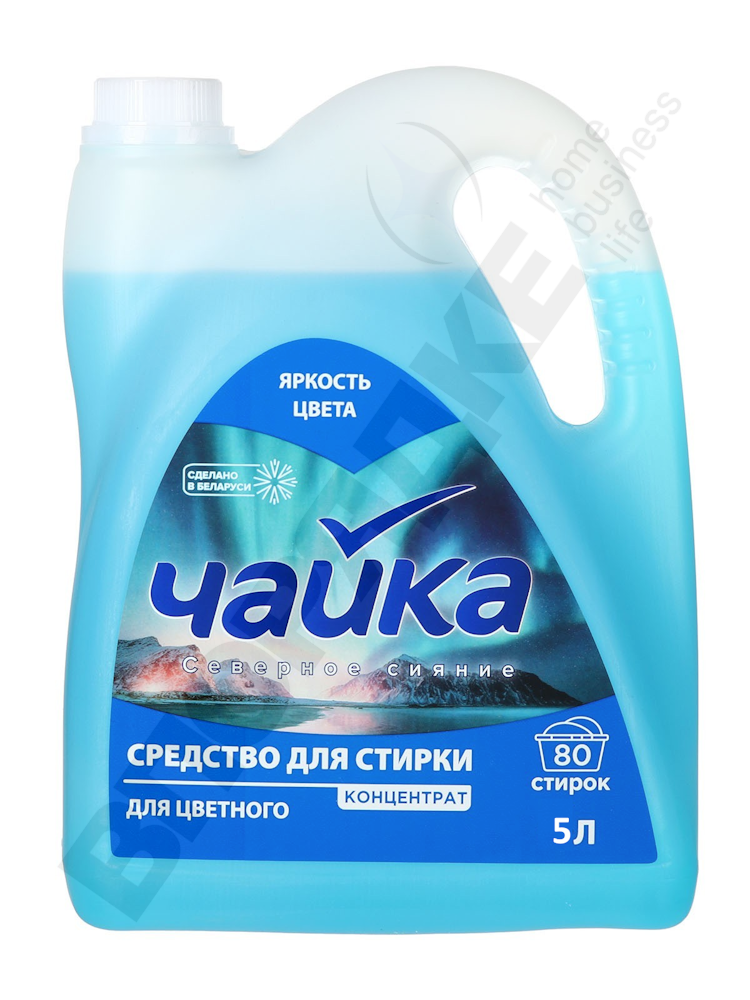 Средство д/стирки гель "Чайка" д/цветного белья 5л.