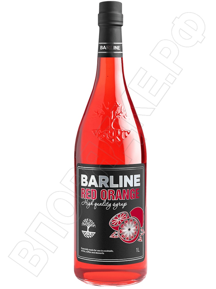 Сироп Barline Апельсин красный, стекло 1л