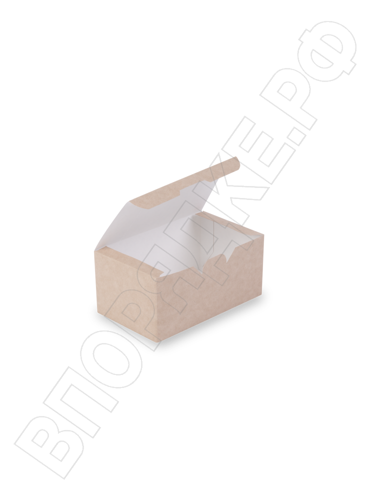 Упаковка д/наггетсов,фри "OSQ Fast Food Box S" 115*75*45мм (600) 25шт/уп