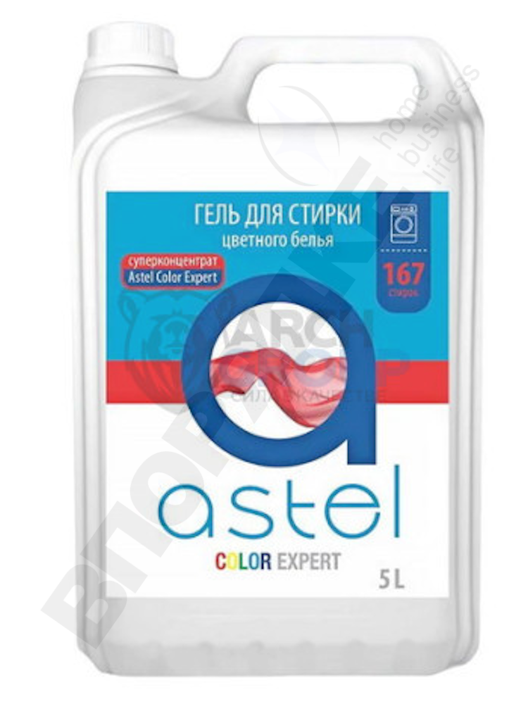 Средство для стирки, гель "Astel" color 5л